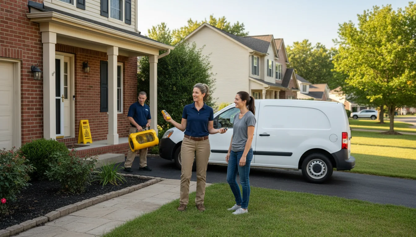 Residential water damage restoration in Douglas, AZ